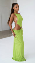 Lime Muse Dress