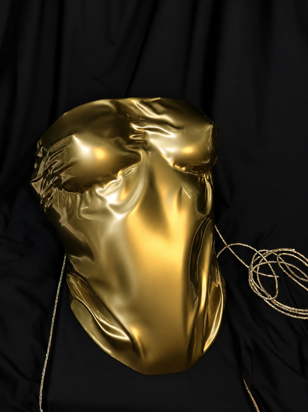 Golden Armor Corset