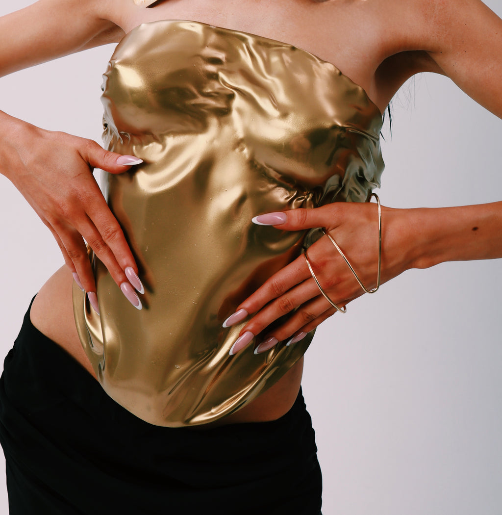 Golden Armor Corset