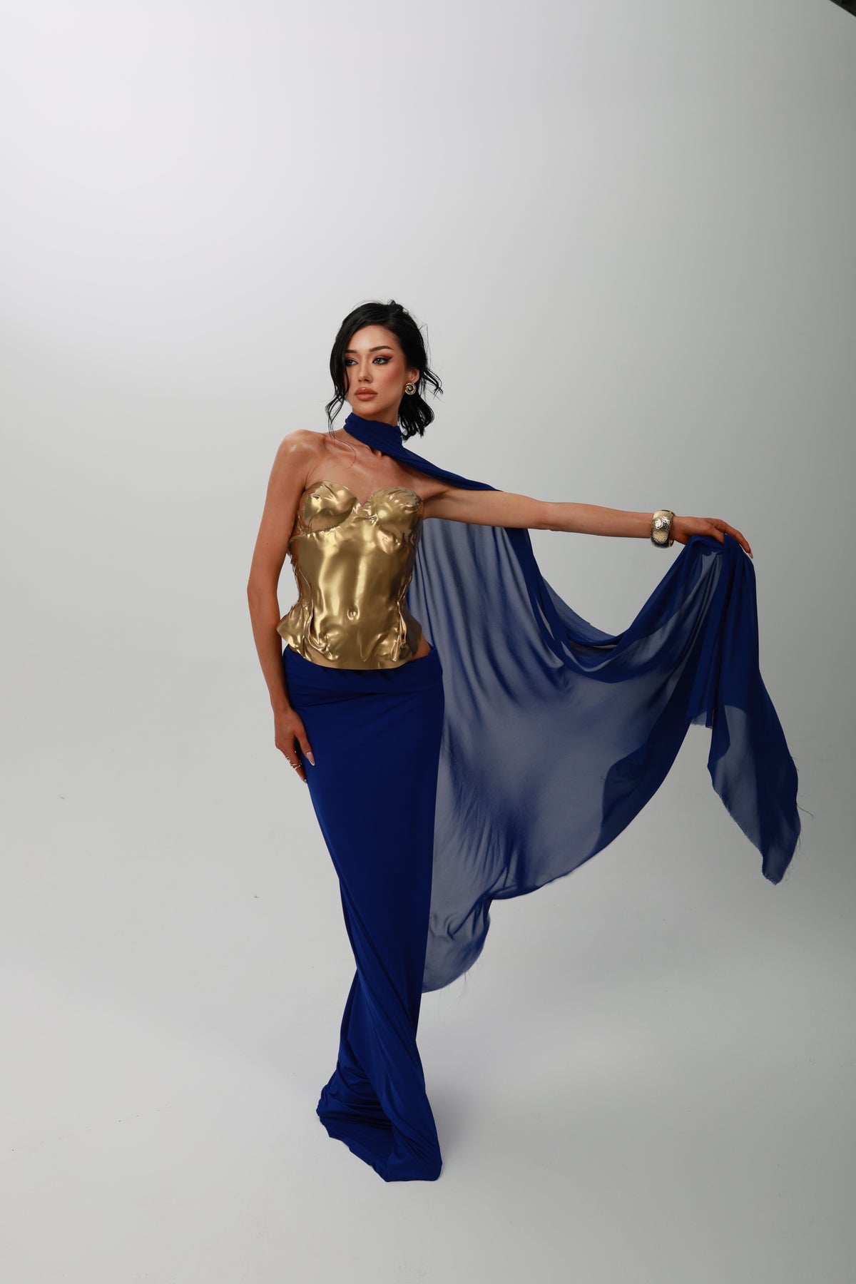 Royal Gold Corset