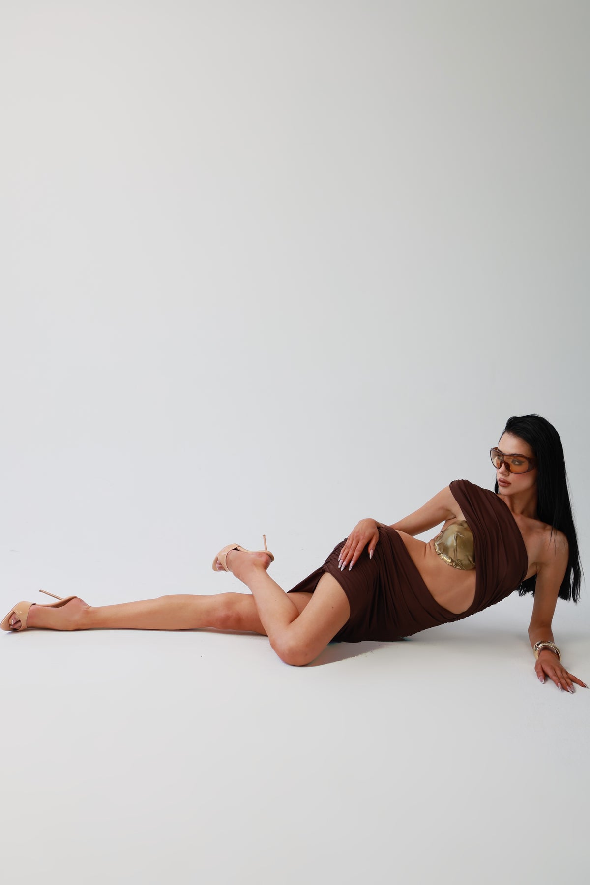 Bronze Muse Dress