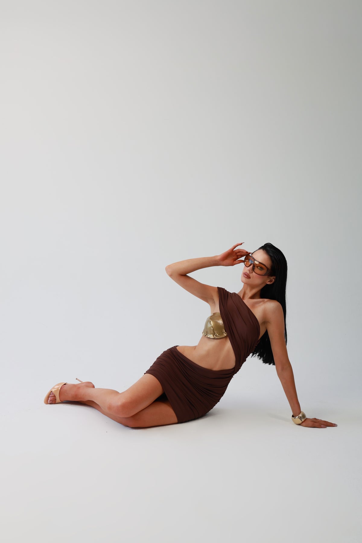 Bronze Muse Dress